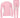 Children's FURIOUS GIRL Thermal Underwear Set